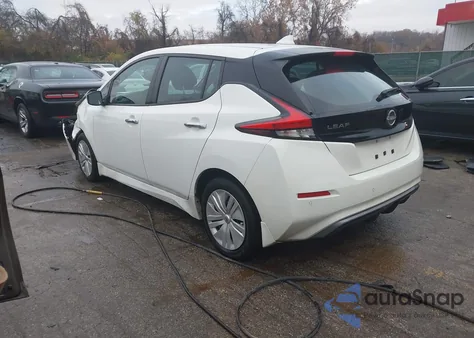 2023 Nissan Leaf S 40 Kwh z USA, uszkodzony, nr VIN 1N4AZ1BVXPC553875
